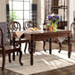 Traditional Style Solid Wood Dining Set with Rectangle Shape Table Table and 4 Legs Base Clearhalo 'Dining Room Sets' 'Dining Tables & Seating' 'dining_room_set' 'furn' 'furn_dining_room_set' 'Furniture' 'furniture_dining_room_set' 'Kitchen & Dining Furniture' 'kitchen&dining_furn' 'kitchen' 3474908