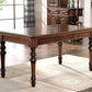 Traditional Style Solid Wood Dining Set with Rectangle Shape Table Table and 4 Legs Base Clearhalo 'Dining Room Sets' 'Dining Tables & Seating' 'dining_room_set' 'furn' 'furn_dining_room_set' 'Furniture' 'furniture_dining_room_set' 'Kitchen & Dining Furniture' 'kitchen&dining_furn' 'kitchen' 3474919