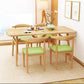 Standard Wood Top Dining Set with 4 Light Brown Wood Legs Base for Dining Furniture Clearhalo 'Dining Room Sets' 'Dining Tables & Seating' 'dining_room_set' 'furn' 'furn_dining_room_set' 'Furniture' 'furniture_dining_room_set' 'Kitchen & Dining Furniture' 'kitchen&dining_furn' 'kitchen' 3474967