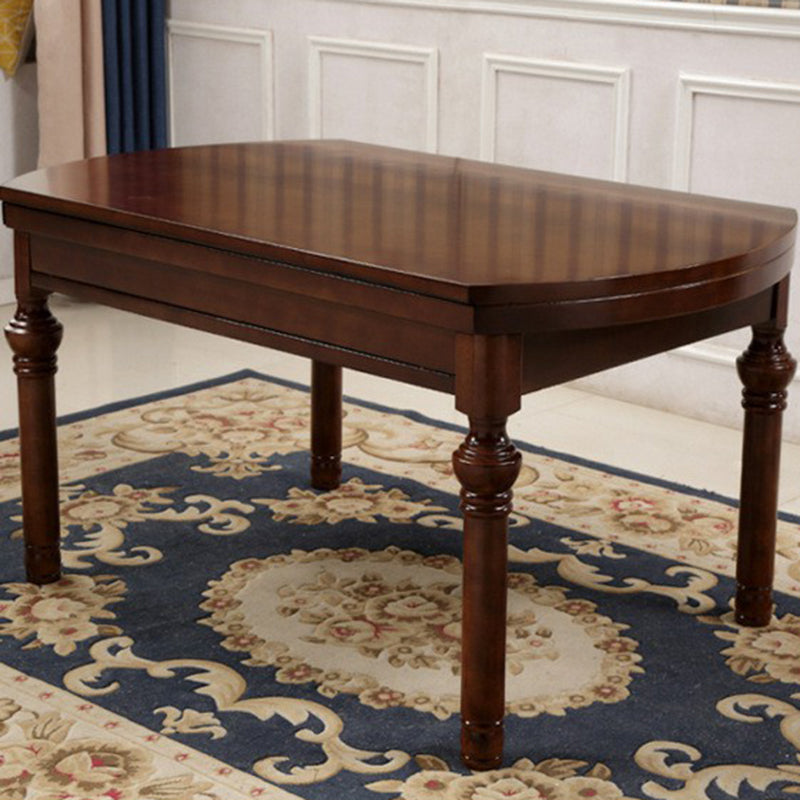 Traditional Solid Wood Dining Room Set with Rectangle Table Dining Table Furniture Clearhalo 'Dining Room Sets' 'Dining Tables & Seating' 'dining_room_set' 'furn' 'furn_dining_room_set' 'Furniture' 'furniture_dining_room_set' 'Kitchen & Dining Furniture' 'kitchen&dining_furn' 'kitchen' 3475015