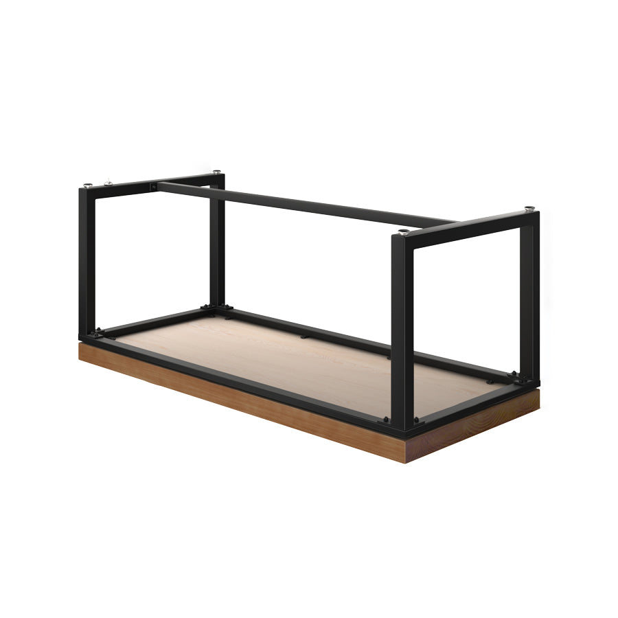 Traditional Style Solid Wood Dining Set with Traditional Height Table and Trestle Base Clearhalo 'Dining Room Sets' 'Dining Tables & Seating' 'dining_room_set' 'furn' 'furn_dining_room_set' 'Furniture' 'furniture_dining_room_set' 'Kitchen & Dining Furniture' 'kitchen&dining_furn' 'kitchen' 3475044