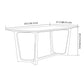 Modern Rectangle Shape Standard Dining Set Sintered Stone White Dining Set for Kitchen Clearhalo 'Dining Room Sets' 'Dining Tables & Seating' 'dining_room_set' 'furn' 'furn_dining_room_set' 'Furniture' 'furniture_dining_room_set' 'Kitchen & Dining Furniture' 'kitchen&dining_furn' 'kitchen' 3475139