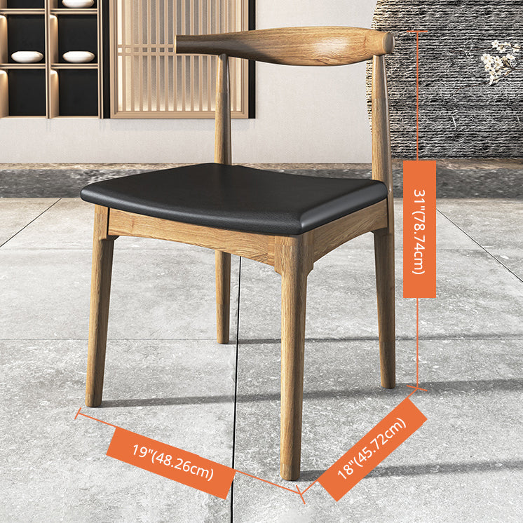 Standard Solid Wood Top Dining Set with 2 Black Metallic Legs for Dining Room Furniture Clearhalo 'Dining Room Sets' 'Dining Tables & Seating' 'dining_room_set' 'furn' 'furn_dining_room_set' 'Furniture' 'furniture_dining_room_set' 'Kitchen & Dining Furniture' 'kitchen&dining_furn' 'kitchen' 3475278