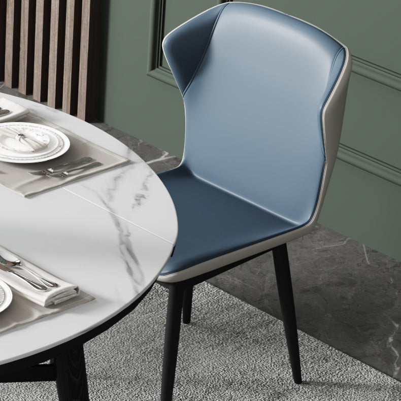 Kitchen Modern Sintered Stone Dining Table of Traditional Height with Collapsible Dining Room Sets Clearhalo 'Dining Room Sets' 'Dining Tables & Seating' 'dining_room_set' 'furn' 'furn_dining_room_set' 'Furniture' 'furniture_dining_room_set' 'Kitchen & Dining Furniture' 'kitchen&dining_furn' 'kitchen' 3475300