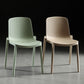 Home Contemporary Side Chair Solid Back Plastic Stackable Dining Room Chair Clearhalo ' kitchen&dining_furn' 'Dining Chairs' 'Dining Tables & Seating' 'dining_chair' 'furn' 'furn_dining_chair' 'Furniture' 'furniture_dining_chair' 'Kitchen & Dining Furniture' 'kitchen' 3482729