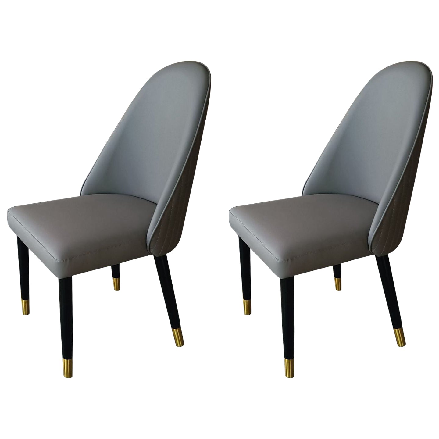 Nordic Style Sponge Dining Chair Upholstered Side Chairs for Restaurant Light Gray 2 Piece Set Clearhalo ' kitchen&dining_furn' 'Dining Chairs' 'Dining Tables & Seating' 'dining_chair' 'furn' 'furn_dining_chair' 'Furniture' 'furniture_dining_chair' 'Kitchen & Dining Furniture' 'kitchen' 3482791