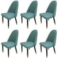 Nordic Style Sponge Dining Chair Upholstered Side Chairs for Restaurant Light Green 6 Piece Set Clearhalo ' kitchen&dining_furn' 'Dining Chairs' 'Dining Tables & Seating' 'dining_chair' 'furn' 'furn_dining_chair' 'Furniture' 'furniture_dining_chair' 'Kitchen & Dining Furniture' 'kitchen' 3482801
