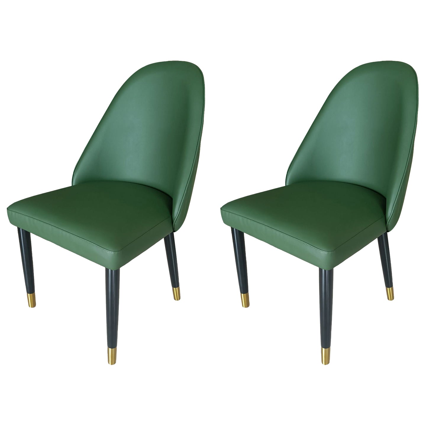 Nordic Style Sponge Dining Chair Upholstered Side Chairs for Restaurant Army Green 2 Piece Set Clearhalo ' kitchen&dining_furn' 'Dining Chairs' 'Dining Tables & Seating' 'dining_chair' 'furn' 'furn_dining_chair' 'Furniture' 'furniture_dining_chair' 'Kitchen & Dining Furniture' 'kitchen' 3482803