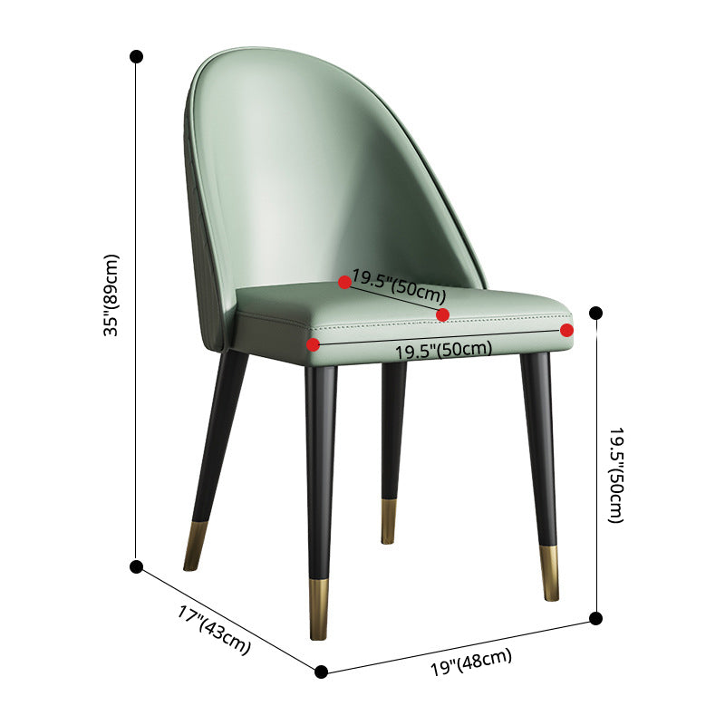 Nordic Style Sponge Dining Chair Upholstered Side Chairs for Restaurant Clearhalo ' kitchen&dining_furn' 'Dining Chairs' 'Dining Tables & Seating' 'dining_chair' 'furn' 'furn_dining_chair' 'Furniture' 'furniture_dining_chair' 'Kitchen & Dining Furniture' 'kitchen' 3482809
