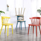 Contemporary Style Windsor Back Side Chair Plastic Dining Chair for Home Clearhalo ' kitchen&dining_furn' 'Dining Chairs' 'Dining Tables & Seating' 'dining_chair' 'furn' 'furn_dining_chair' 'Furniture' 'furniture_dining_chair' 'Kitchen & Dining Furniture' 'kitchen' 3482957