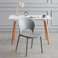 Home Nordic Stackable Side Chair Open Back Plastic Kitchen Dining Room Chair Clearhalo ' kitchen&dining_furn' 'Dining Chairs' 'Dining Tables & Seating' 'dining_chair' 'furn' 'furn_dining_chair' 'Furniture' 'furniture_dining_chair' 'Kitchen & Dining Furniture' 'kitchen' 3483007