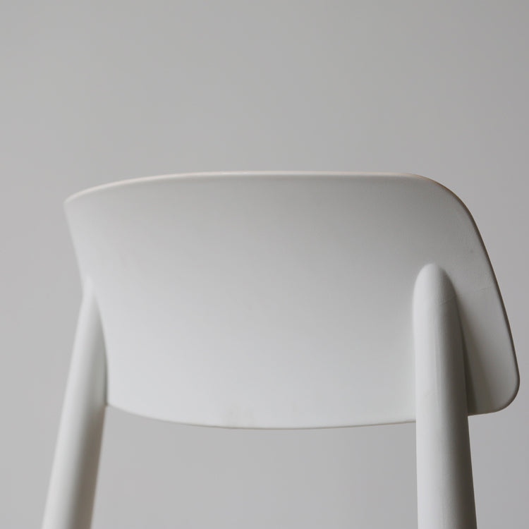 Nordic Style Dining Room Chair Open Back Dining Side Chair with Solid Wood Legs Clearhalo ' kitchen&dining_furn' 'Dining Chairs' 'Dining Tables & Seating' 'dining_chair' 'furn' 'furn_dining_chair' 'Furniture' 'furniture_dining_chair' 'Kitchen & Dining Furniture' 'kitchen' 3483051