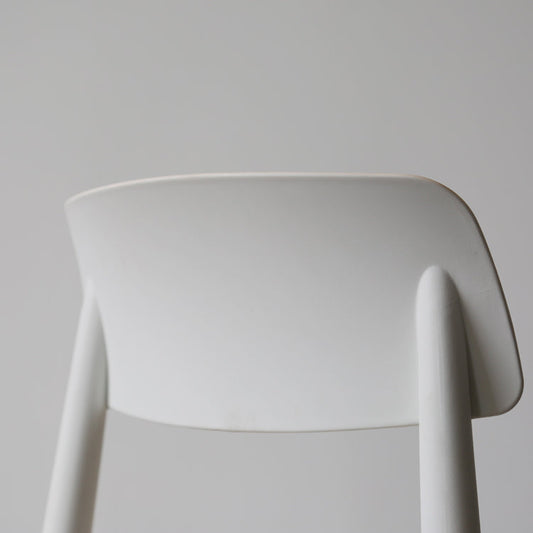 Nordic Style Dining Room Chair Open Back Dining Side Chair with Solid Wood Legs Clearhalo ' kitchen&dining_furn' 'Dining Chairs' 'Dining Tables & Seating' 'dining_chair' 'furn' 'furn_dining_chair' 'Furniture' 'furniture_dining_chair' 'Kitchen & Dining Furniture' 'kitchen' 3483051