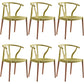 Minimalist Solid Wood Kitchen Dining Arm Chair Bone Fork Dining Arm Chair Tan 6 Piece Set Clearhalo ' kitchen&dining_furn' 'Dining Chairs' 'Dining Tables & Seating' 'dining_chair' 'furn' 'furn_dining_chair' 'Furniture' 'furniture_dining_chair' 'Kitchen & Dining Furniture' 'kitchen' 3483083