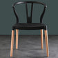 Minimalist Solid Wood Kitchen Dining Arm Chair Bone Fork Dining Arm Chair Clearhalo ' kitchen&dining_furn' 'Dining Chairs' 'Dining Tables & Seating' 'dining_chair' 'furn' 'furn_dining_chair' 'Furniture' 'furniture_dining_chair' 'Kitchen & Dining Furniture' 'kitchen' 3483088