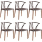 Minimalist Solid Wood Kitchen Dining Arm Chair Bone Fork Dining Arm Chair Light Gray 6 Piece Set Clearhalo ' kitchen&dining_furn' 'Dining Chairs' 'Dining Tables & Seating' 'dining_chair' 'furn' 'furn_dining_chair' 'Furniture' 'furniture_dining_chair' 'Kitchen & Dining Furniture' 'kitchen' 3483108