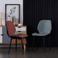 Modern Leather Armless Dining Chairs Wingback Side Chair with Black Legs Clearhalo ' kitchen&dining_furn' 'Dining Chairs' 'Dining Tables & Seating' 'dining_chair' 'furn' 'furn_dining_chair' 'Furniture' 'furniture_dining_chair' 'Kitchen & Dining Furniture' 'kitchen' 3483155