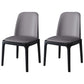 Industrial Wood Dining Side Chairs Armless Dining Chair (Set of 2/4/6) Light Gray 2 Piece Set Black Clearhalo ' kitchen&dining_furn' 'Dining Chairs' 'Dining Tables & Seating' 'dining_chair' 'furn' 'furn_dining_chair' 'Furniture' 'furniture_dining_chair' 'Kitchen & Dining Furniture' 'kitchen' 3483253