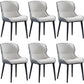 Contemporary Style Dining Chair Sponge Upholstered Side Chair for Home White 6 Piece Set Clearhalo ' kitchen&dining_furn' 'Dining Chairs' 'Dining Tables & Seating' 'dining_chair' 'furn' 'furn_dining_chair' 'Furniture' 'furniture_dining_chair' 'Kitchen & Dining Furniture' 'kitchen' 3483285