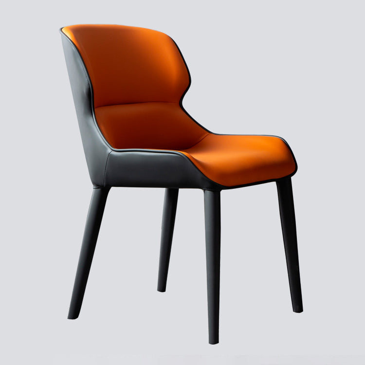 Contemporary Style Dining Chair Sponge Upholstered Side Chair for Home Clearhalo ' kitchen&dining_furn' 'Dining Chairs' 'Dining Tables & Seating' 'dining_chair' 'furn' 'furn_dining_chair' 'Furniture' 'furniture_dining_chair' 'Kitchen & Dining Furniture' 'kitchen' 3483289