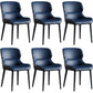 Contemporary Style Dining Chair Sponge Upholstered Side Chair for Home Blue 6 Piece Set Clearhalo ' kitchen&dining_furn' 'Dining Chairs' 'Dining Tables & Seating' 'dining_chair' 'furn' 'furn_dining_chair' 'Furniture' 'furniture_dining_chair' 'Kitchen & Dining Furniture' 'kitchen' 3483291