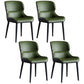 Contemporary Style Dining Chair Sponge Upholstered Side Chair for Home Army Green 4 Piece Set Clearhalo ' kitchen&dining_furn' 'Dining Chairs' 'Dining Tables & Seating' 'dining_chair' 'furn' 'furn_dining_chair' 'Furniture' 'furniture_dining_chair' 'Kitchen & Dining Furniture' 'kitchen' 3483301