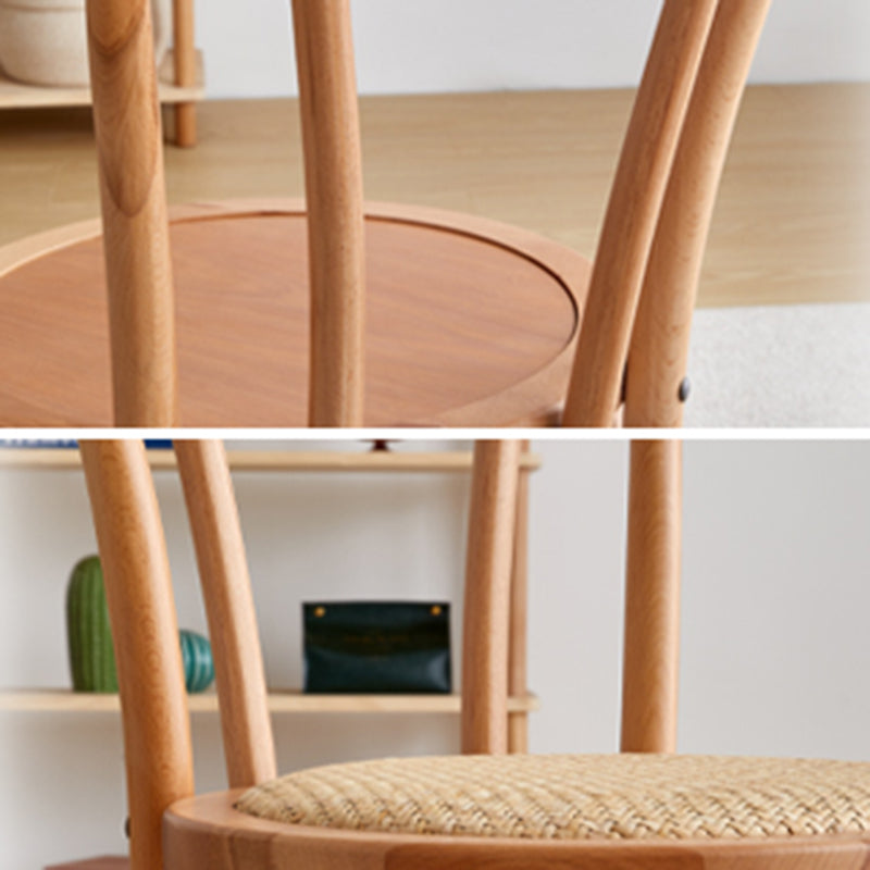 Modern Windsor Back Solid Wood Dining Side Chair Kitchen Dining Side Chair Clearhalo ' kitchen&dining_furn' 'Dining Chairs' 'Dining Tables & Seating' 'dining_chair' 'furn' 'furn_dining_chair' 'Furniture' 'furniture_dining_chair' 'Kitchen & Dining Furniture' 'kitchen' 3483323