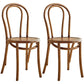 Modern Windsor Back Solid Wood Dining Side Chair Kitchen Dining Side Chair Brown Wood 2 Piece Set Clearhalo ' kitchen&dining_furn' 'Dining Chairs' 'Dining Tables & Seating' 'dining_chair' 'furn' 'furn_dining_chair' 'Furniture' 'furniture_dining_chair' 'Kitchen & Dining Furniture' 'kitchen' 3483333