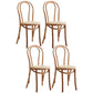 Modern Windsor Back Solid Wood Dining Side Chair Kitchen Dining Side Chair Natural Wicker & Rattan 4 Piece Set Clearhalo ' kitchen&dining_furn' 'Dining Chairs' 'Dining Tables & Seating' 'dining_chair' 'furn' 'furn_dining_chair' 'Furniture' 'furniture_dining_chair' 'Kitchen & Dining Furniture' 'kitchen' 3483343