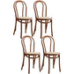 Modern Windsor Back Solid Wood Dining Side Chair Kitchen Dining Side Chair Walnut Wicker & Rattan 4 Piece Set Clearhalo ' kitchen&dining_furn' 'Dining Chairs' 'Dining Tables & Seating' 'dining_chair' 'furn' 'furn_dining_chair' 'Furniture' 'furniture_dining_chair' 'Kitchen & Dining Furniture' 'kitchen' 3483346