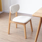 Solid Wood Scandinavian Dining Room Chair Matte Finish Open Back Dining Side Chair Clearhalo ' kitchen&dining_furn' 'Dining Chairs' 'Dining Tables & Seating' 'dining_chair' 'furn' 'furn_dining_chair' 'Furniture' 'furniture_dining_chair' 'Kitchen & Dining Furniture' 'kitchen' 3483356