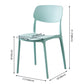Plastic Side Chair Contemporary Multicolor Open Back Side Chair for Dining Room Clearhalo ' kitchen&dining_furn' 'Dining Chairs' 'Dining Tables & Seating' 'dining_chair' 'furn' 'furn_dining_chair' 'Furniture' 'furniture_dining_chair' 'Kitchen & Dining Furniture' 'kitchen' 3483388