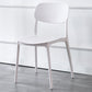 Plastic Side Chair Contemporary Multicolor Open Back Side Chair for Dining Room Clearhalo ' kitchen&dining_furn' 'Dining Chairs' 'Dining Tables & Seating' 'dining_chair' 'furn' 'furn_dining_chair' 'Furniture' 'furniture_dining_chair' 'Kitchen & Dining Furniture' 'kitchen' 3483395