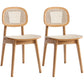 Solid Wood Traditional Dining Room Chair Matte Finish Open Back Dining Side Chair Natural 2 Piece Set Clearhalo ' kitchen&dining_furn' 'Dining Chairs' 'Dining Tables & Seating' 'dining_chair' 'furn' 'furn_dining_chair' 'Furniture' 'furniture_dining_chair' 'Kitchen & Dining Furniture' 'kitchen' 3483451