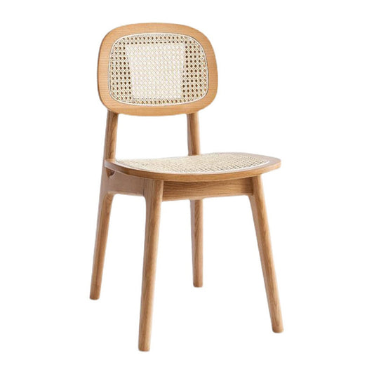 Solid Wood Traditional Dining Room Chair Matte Finish Open Back Dining Side Chair Clearhalo ' kitchen&dining_furn' 'Dining Chairs' 'Dining Tables & Seating' 'dining_chair' 'furn' 'furn_dining_chair' 'Furniture' 'furniture_dining_chair' 'Kitchen & Dining Furniture' 'kitchen' 3483457