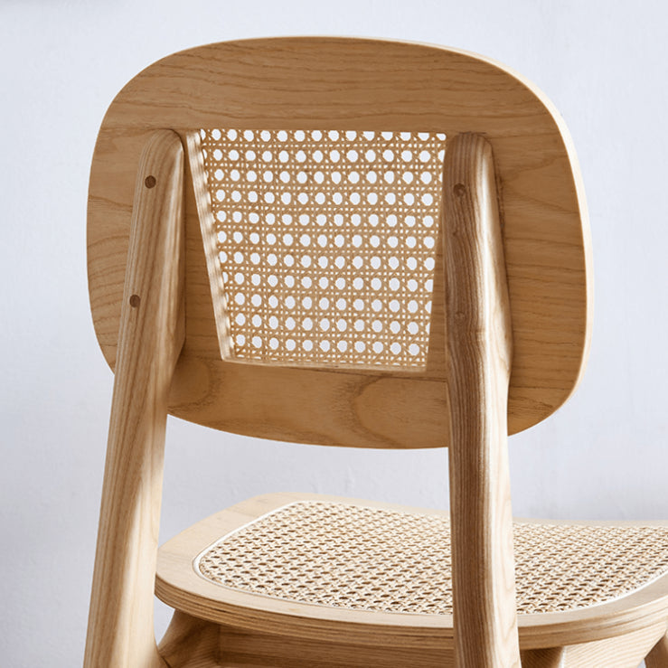 Solid Wood Traditional Dining Room Chair Matte Finish Open Back Dining Side Chair Clearhalo ' kitchen&dining_furn' 'Dining Chairs' 'Dining Tables & Seating' 'dining_chair' 'furn' 'furn_dining_chair' 'Furniture' 'furniture_dining_chair' 'Kitchen & Dining Furniture' 'kitchen' 3483459