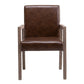 Contemporary Home Arm Chair Parsons Back Upholstered Wood Dining Room Chair Clearhalo ' kitchen&dining_furn' 'Dining Chairs' 'Dining Tables & Seating' 'dining_chair' 'furn' 'furn_dining_chair' 'Furniture' 'furniture_dining_chair' 'Kitchen & Dining Furniture' 'kitchen' 3483586