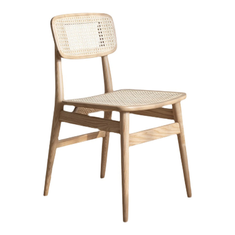 Solid Wood Traditional Dining Chair Matte Finish Open Back Dining Side Chair Clearhalo ' kitchen&dining_furn' 'Dining Chairs' 'Dining Tables & Seating' 'dining_chair' 'furn' 'furn_dining_chair' 'Furniture' 'furniture_dining_chair' 'Kitchen & Dining Furniture' 'kitchen' 3483638