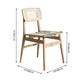 Solid Wood Traditional Dining Chair Matte Finish Open Back Dining Side Chair Clearhalo ' kitchen&dining_furn' 'Dining Chairs' 'Dining Tables & Seating' 'dining_chair' 'furn' 'furn_dining_chair' 'Furniture' 'furniture_dining_chair' 'Kitchen & Dining Furniture' 'kitchen' 3483646