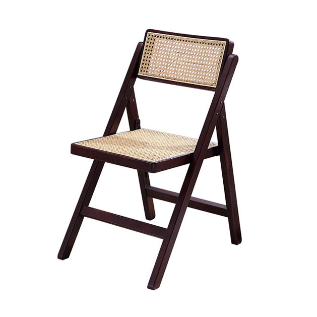 Minimalist Solid Wood Kitchen Dining Folding Side Chair Opening Back Folding Side Chair Clearhalo ' kitchen&dining_furn' 'Dining Chairs' 'Dining Tables & Seating' 'dining_chair' 'furn' 'furn_dining_chair' 'Furniture' 'furniture_dining_chair' 'Kitchen & Dining Furniture' 'kitchen' 3483926