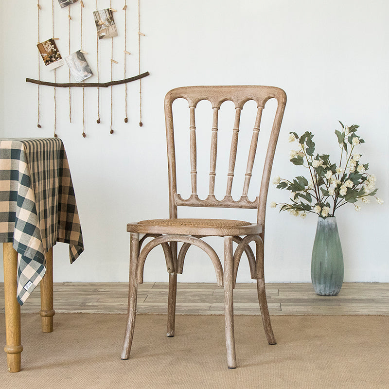 Solid Wood Traditional Dining Room Chairs Matte Finish Slat Back Chairs Grey 1 Piece Clearhalo ' kitchen&dining_furn' 'Dining Chairs' 'Dining Tables & Seating' 'dining_chair' 'furn' 'furn_dining_chair' 'Furniture' 'furniture_dining_chair' 'Kitchen & Dining Furniture' 'kitchen' 3484072