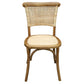 Solid Wood Country Style Dining Room Chair Matte Finish Cane Back Dining Chairs Light Wood 1 Piece Clearhalo ' kitchen&dining_furn' 'Dining Chairs' 'Dining Tables & Seating' 'dining_chair' 'furn' 'furn_dining_chair' 'Furniture' 'furniture_dining_chair' 'Kitchen & Dining Furniture' 'kitchen' 3484144