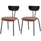 Nordic Style Solid Wood Dining Room Chair Open Back Dining Side Chair for Home Use Brown Black 2 Piece Set Clearhalo ' kitchen&dining_furn' 'Dining Chairs' 'Dining Tables & Seating' 'dining_chair' 'furn' 'furn_dining_chair' 'Furniture' 'furniture_dining_chair' 'Kitchen & Dining Furniture' 'kitchen' 3484175