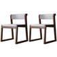 Wood Modern Dining Side Chair with Color Cushion Open Back Dining Side Chair for Kitchen White 2 Piece Set Walnut Clearhalo ' kitchen&dining_furn' 'Dining Chairs' 'Dining Tables & Seating' 'dining_chair' 'furn' 'furn_dining_chair' 'Furniture' 'furniture_dining_chair' 'Kitchen & Dining Furniture' 'kitchen' 3484233