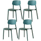 Multicolor Contemporary Style Side Chair Set Open Back Side Dining Chair Blue 4 Piece Set Clearhalo ' kitchen&dining_furn' 'Dining Chairs' 'Dining Tables & Seating' 'dining_chair' 'furn' 'furn_dining_chair' 'Furniture' 'furniture_dining_chair' 'Kitchen & Dining Furniture' 'kitchen' 3484269