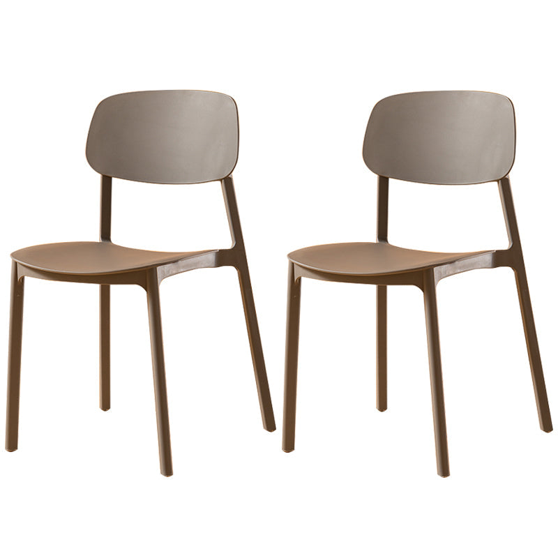 Multicolor Contemporary Style Side Chair Set Open Back Side Dining Chair Grey 2 Piece Set Clearhalo ' kitchen&dining_furn' 'Dining Chairs' 'Dining Tables & Seating' 'dining_chair' 'furn' 'furn_dining_chair' 'Furniture' 'furniture_dining_chair' 'Kitchen & Dining Furniture' 'kitchen' 3484274