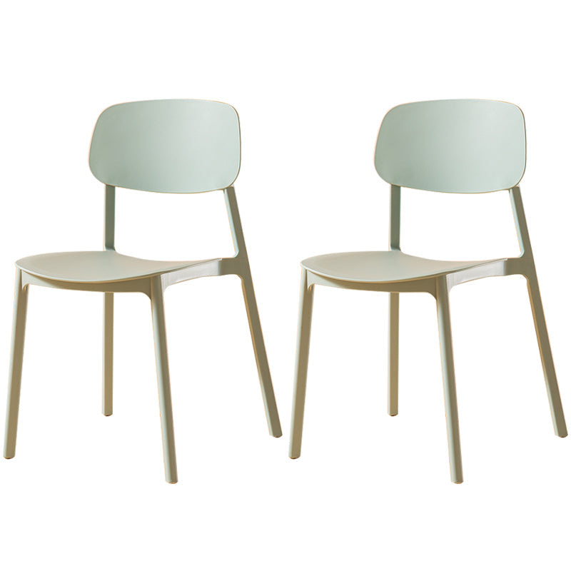 Multicolor Contemporary Style Side Chair Set Open Back Side Dining Chair Sky Blue 2 Piece Set Clearhalo ' kitchen&dining_furn' 'Dining Chairs' 'Dining Tables & Seating' 'dining_chair' 'furn' 'furn_dining_chair' 'Furniture' 'furniture_dining_chair' 'Kitchen & Dining Furniture' 'kitchen' 3484292
