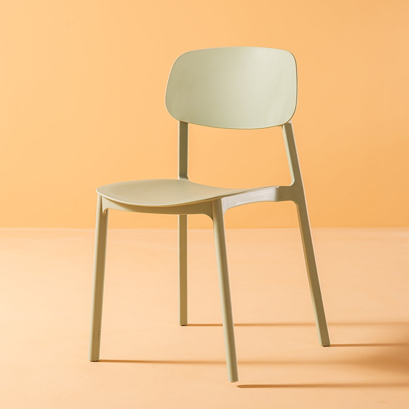 Multicolor Contemporary Style Side Chair Set Open Back Side Dining Chair Green 1 Piece Clearhalo ' kitchen&dining_furn' 'Dining Chairs' 'Dining Tables & Seating' 'dining_chair' 'furn' 'furn_dining_chair' 'Furniture' 'furniture_dining_chair' 'Kitchen & Dining Furniture' 'kitchen' 3484303