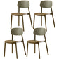 Multicolor Contemporary Style Side Chair Set Open Back Side Dining Chair Army Green 4 Piece Set Clearhalo ' kitchen&dining_furn' 'Dining Chairs' 'Dining Tables & Seating' 'dining_chair' 'furn' 'furn_dining_chair' 'Furniture' 'furniture_dining_chair' 'Kitchen & Dining Furniture' 'kitchen' 3484308
