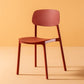 Multicolor Contemporary Style Side Chair Set Open Back Side Dining Chair Red 1 Piece Clearhalo ' kitchen&dining_furn' 'Dining Chairs' 'Dining Tables & Seating' 'dining_chair' 'furn' 'furn_dining_chair' 'Furniture' 'furniture_dining_chair' 'Kitchen & Dining Furniture' 'kitchen' 3484312